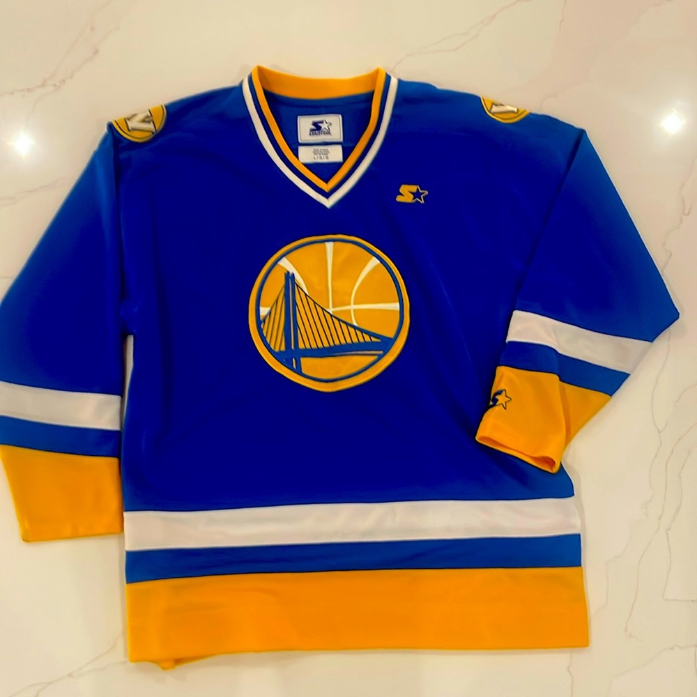 Starter NHL, Golden State Warriors hockey jersey